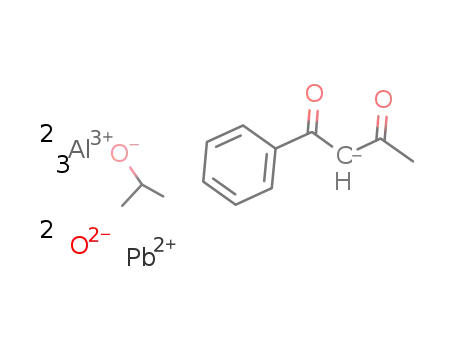 [PbO2Al2(benzoylacetonato)(isopropoxide)3]