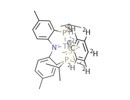 (N-[2-P(CHMe2)2-4-methylphenyl]2(1-))Ti=CDSiMe3(C6D5)
