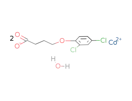 cobalt(II) γ-(2,4-dichlorophenoxy)butyrate hydrate