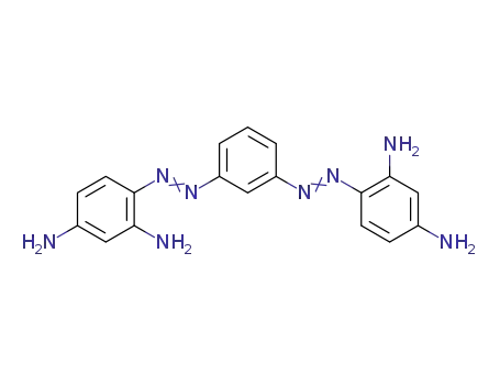 Molecular Structure of 1052-38-6 (BISMARCK BROWN Y)