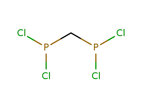 Molecular Structure of 28240-68-8 (Bis(dichlorophosphino)methane)