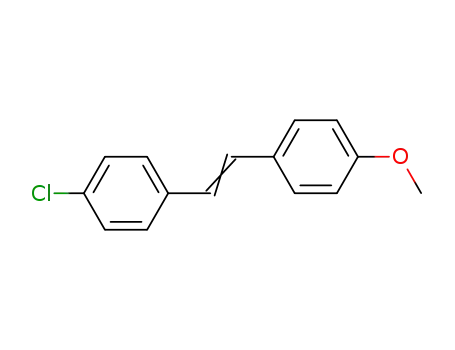 Benzene, 1-chloro-4-[(1E)-2-(4-methoxyphenyl)ethenyl]-