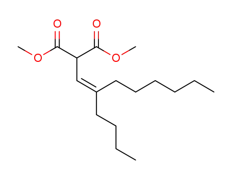 dimethyl (Z)-2-(2-butyloct-1-enyl)malonate
