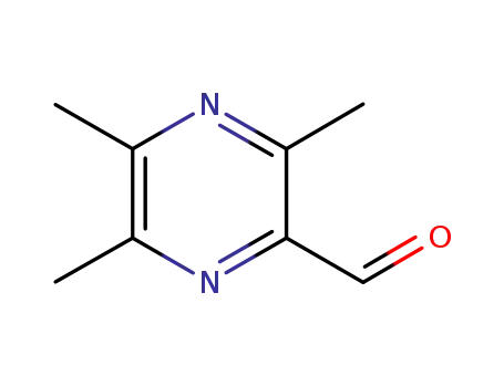 Molecular Structure of 186534-02-1 (Pyrazinecarboxaldehyde, trimethyl- (9CI))