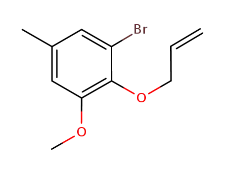 allyl 2-bromo-6-methoxy-4-methylphenyl ether