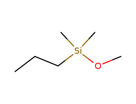 Molecular Structure of 18182-14-4 (DIMETHYLMETHOXY-N-PROPYLSILANE)