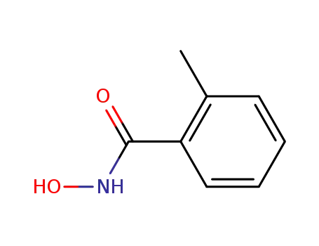Molecular Structure of 17512-73-1 (Benzamide, N-hydroxy-2-methyl- (9CI))