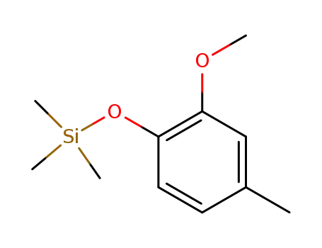 (4-methyl-2-methoxyphenoxy)trimethylsilane