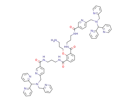 2-(3-aminopropoxy)-N1,N3-bis[3-(6-{[(dipyridin-2ylmethyl)(pyridin-2ylmethyl)amino]methyl}-nicotinamido)propyl]isophthalamide