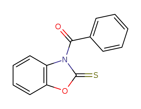 Molecular Structure of 33388-23-7 (2(3H)-Benzoxazolethione, 3-benzoyl-)