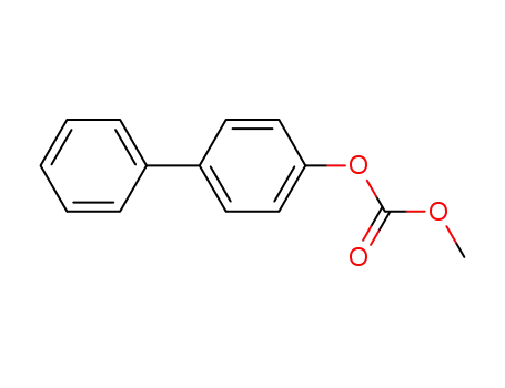 Molecular Structure of 17175-08-5 (Carbonic acid methylbiphenyl-4-yl ester)