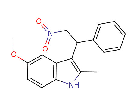 5-methoxy-2-methyl-3-(2-nitro-1-phenylethyl)-1H-indole