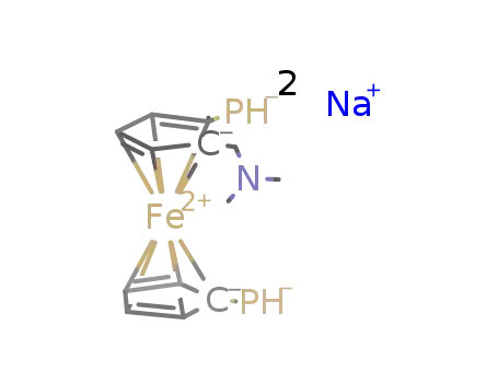 (C5H4(PHNa))Fe(C5H3(PHNa)CH2NMe2)