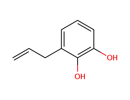 Molecular Structure of 1125-74-2 (3-(prop-2-en-1-yl)benzene-1,2-diol)