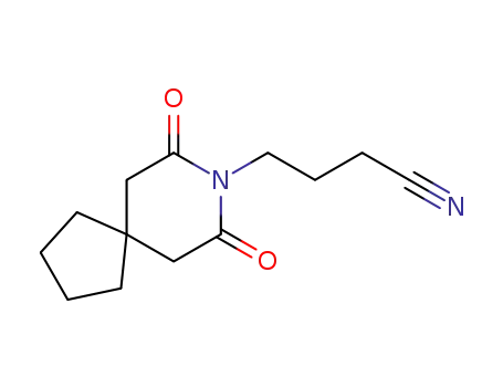4-(7,9-dioxo-8-aza-spiro[4.5]dec-8-yl)butyronitrile