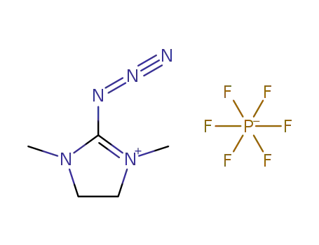 2-azido-1,3-dimethyl-4,5-dihydro-1H-imidazol-3-ium hexafluorophosphate (V)