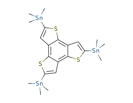 2,5,8-tris(trimethylstannyl)benzo[1,2-b:3,4-b’:5,6-b’’]trithiophene