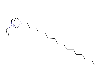 1-vinyl-3-hexadecyl-3H-imidazol-1-ium iodide