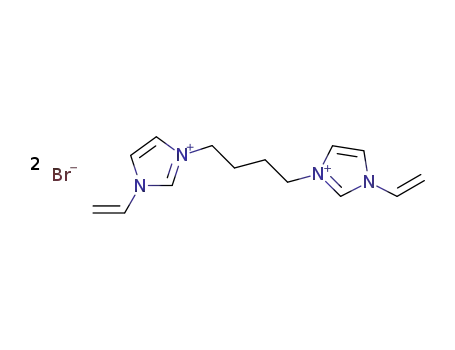 1,4-butanediyl-3,3’-bis-1-vinylimidazolium dibromide