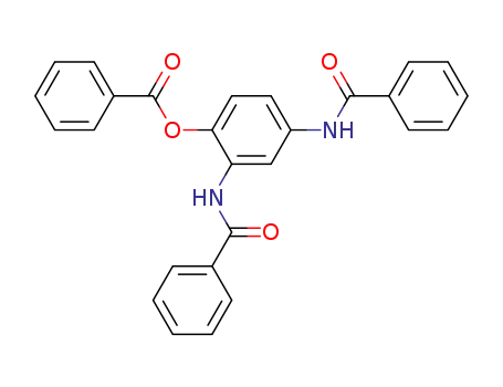 2,4-bis-benzoylamino-1-benzoyloxy-benzene