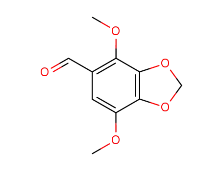 4,7-dimethoxy-benzo[1,3]dioxole-5-carbaldehyde
