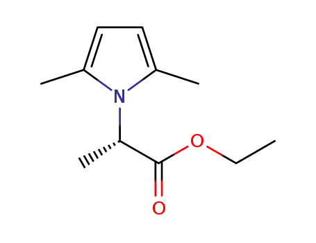 2-(2,5-dimethyl-1H-pyrrol-1-yl)propionic acid ethyl ester