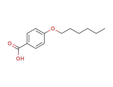 Molecular Structure of 1142-39-8 (4-Hexyloxybenzoic acid)
