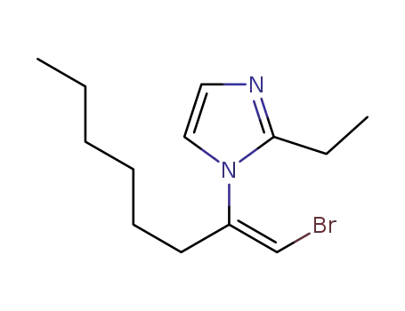(Z)-1-(1-bromo-1-octen-2-yl)-2-ethylimidazole