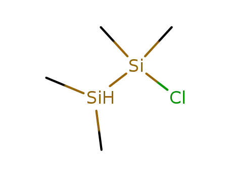 Molecular Structure of 4455-83-8 (Disilane, 1-chloro-1,1,2,2-tetramethyl-)