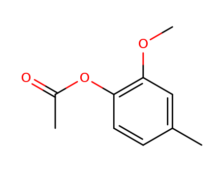 Phenol,2-methoxy-4-methyl-, 1-acetate