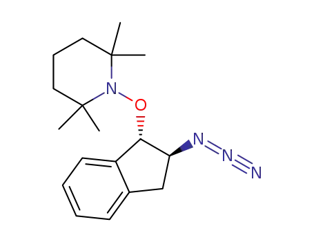 1-(((1S*,2S*)-2-azido-2,3-dihydro-1H-inden-1-yl)oxy)-2,2,6,6-tetramethylpiperidine