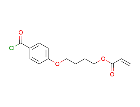 4-(4-acryloyloxybutoxy)benzoic acid chloride