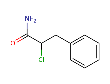 2-chloro-3-phenyl-propanamide cas  18166-56-8