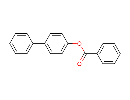 Molecular Structure of 2170-13-0 (BENZOIC ACID 4-BIPHENYL ESTER)
