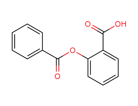 Molecular Structure of 4578-66-9 (2-benzoyloxybenzoic acid)