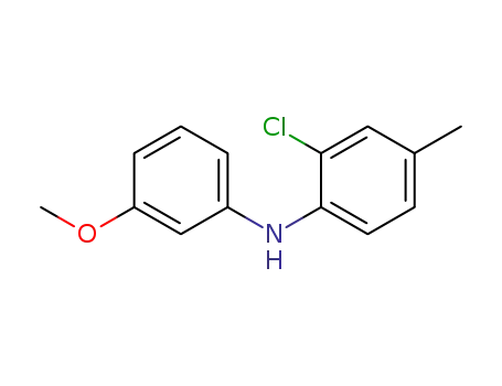(2-chloro-4-methylphenyl)(3-methoxyphenyl)amine