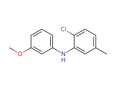 (2-chloro-5-methylphenyl)(3-methoxyphenyl)amine