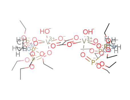 [(η5-cyclopentadienylPOEtCo)V(OH)]2(μ-oxalato)
