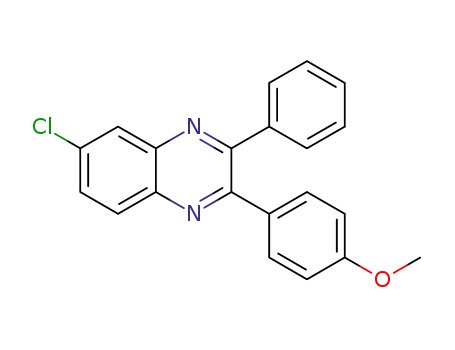 6-chloro-2-(4-methoxyphenyl)-3-phenylquinoxaline
