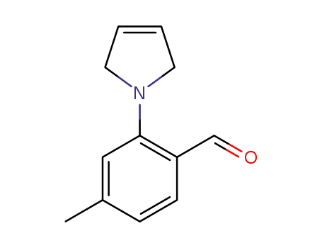 2-(2,5-dihydro-1H-pyrrol-1-yl)-4-methylbenzaldehyde