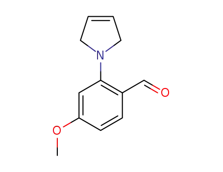 2-(2,5-dihydro-1H-pyrrol-1-yl)-4-methoxybenzaldehyde