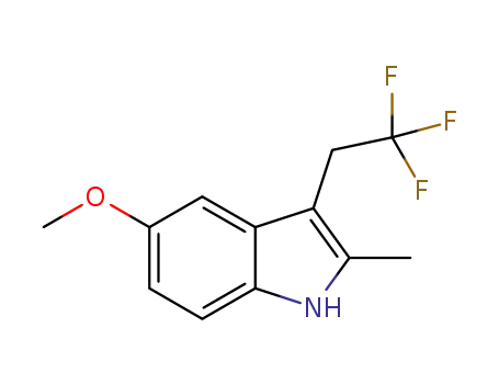 5-methoxy-2-methyl-3-(2,2,2-trifluoroethyl)-1H-indole