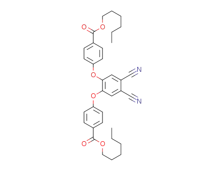 4,5-bis[(4-hexyloxycarbonyl)phenoxy]phthalonitrile