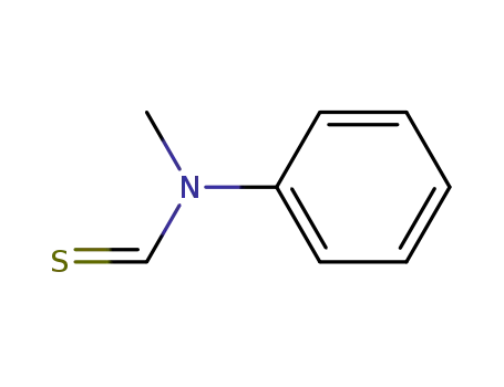Molecular Structure of 36325-39-0 (Methanethioamide, N-methyl-N-phenyl-)
