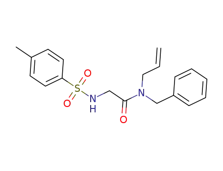 N-allyl-N-benzyl-2-((4-methylphenyl)sulfonamido)acetamide