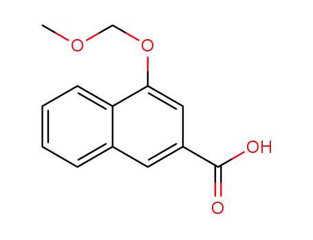 4-methoxymethoxy-2-naphthalencarboxylic acid