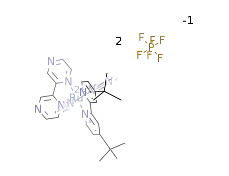 [RuII(2,2′-bipyrazyl)2(4,4′-bis(tert-butyl)-2,2′-bipyridyl)](PF6)2