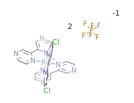 [RuII(2,2′-bipyrazyl)2(4,4′-dichloro-2,2′-bipyridyl)](PF6)2