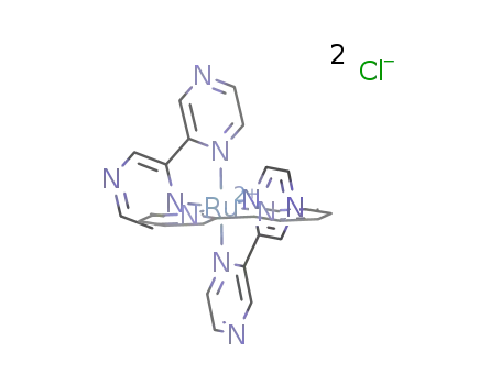 [RuII(2,2′-bipyrazyl)2(2,2′-bipyridyl)]Cl2