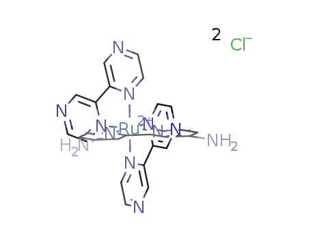 [RuII(2,2′-bipyrazyl)2(4,4′-diamino-2,2′-bipyridyl)]Cl2